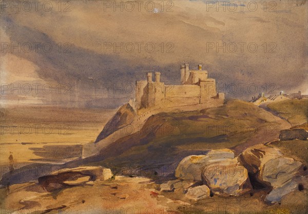 Harlech Castle, 1825-40. Creator: Unknown.