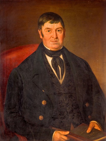 Portrait of John Mayou, 1851. Creator: Jason Wilson.