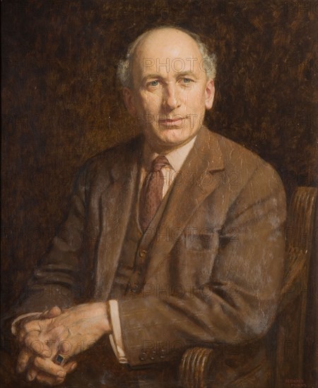 Portrait of John Baptist Kramer, early 20th century.  Creator: John Bernard Munns.