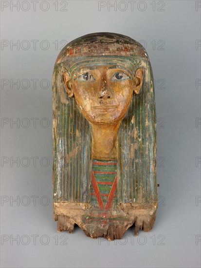 Funerary Mask, Ancient Egypt. Creator: Unknown.