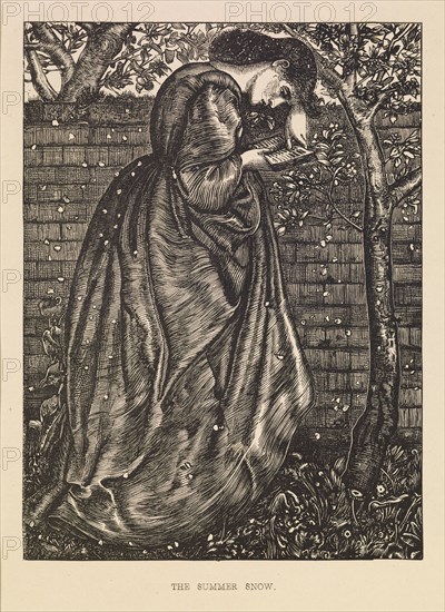 The Summer Snow, 1863. Creator: Sir Edward Coley Burne-Jones.