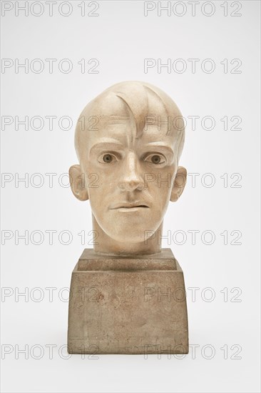 Portrait Head of John Hampson (1901-1955), 1930-1950. Creator: Gordon Herickx.