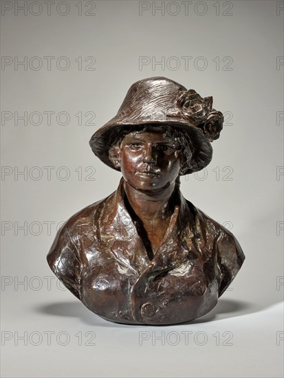 Bust of Madame Renoir, 1926. Creator: Pierre-Auguste Renoir.