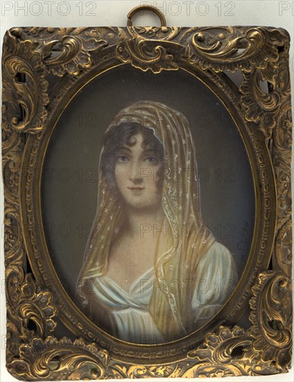 Portrait of a lady, c1870s. Creator: Unknown.