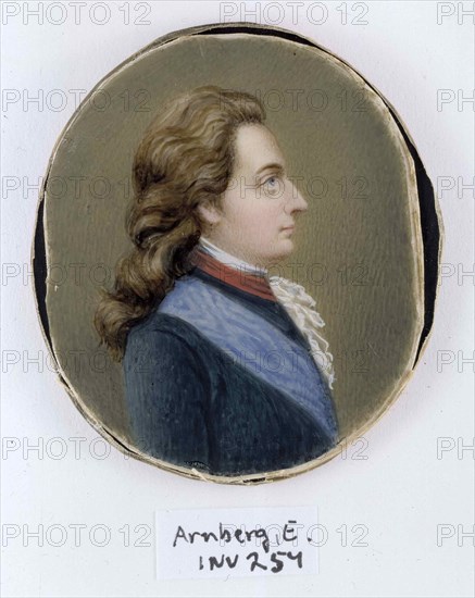 Axel von Fersen the Younger, mid-late 19th century. Creator: Elise Arnberg.