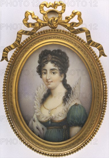 Josephine Beauharnais, c1780s.  Creator: Unknown.