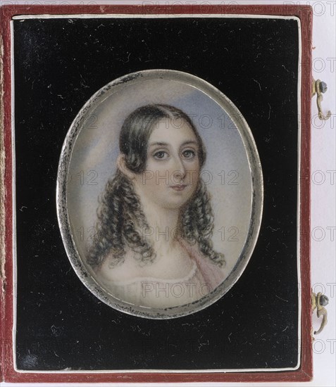 Princess Eugenie of Sweden at a young age, c1840s. Creator: Unknown.