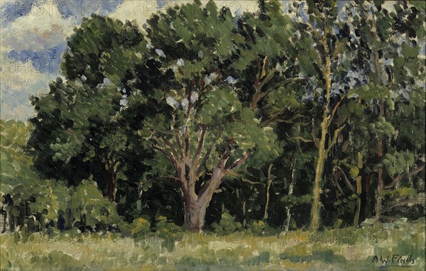 Wood, 1919. Creator: Alfred William Finch.