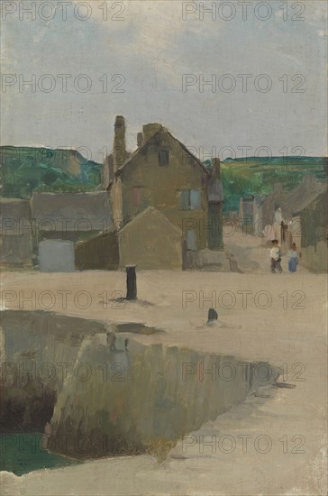 Village, 1886-1887. Creator: Eero Jarnefelt.