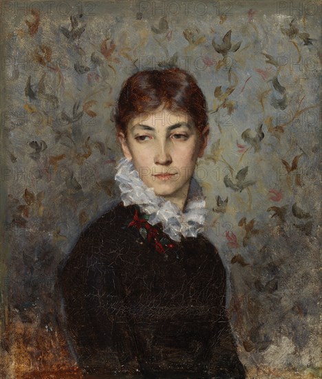 Portrait of the Artist´s sister Miss Hilda Wiik, 1880. Creator: Maria Wiik.