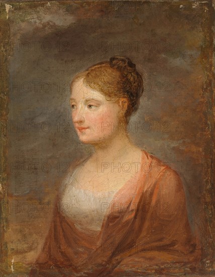 Portrait of a Young Woman, 1809. Creator: Alexander Lauréus.