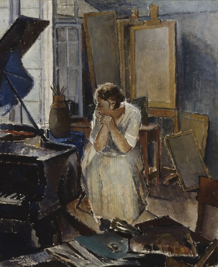 Studio Interior, 1923. Creator: Alvar Cawén.