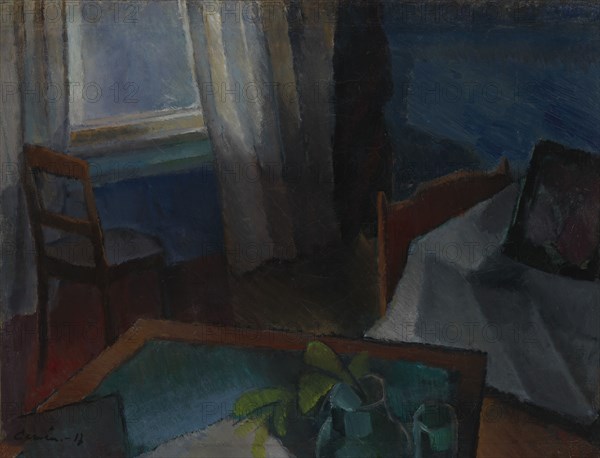 Interior, 1917. Creator: Alvar Cawén.