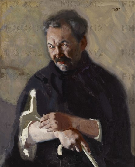 Portrait of Eino Leino, 1922. Creator: Antti Faven.