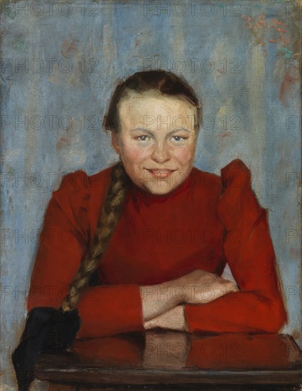 Maija, 1891. Creator: Beda Stjernschantz.