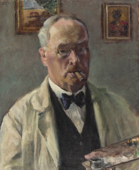 Self-Portrait, 1934. Creator: Hugo Backmansson.