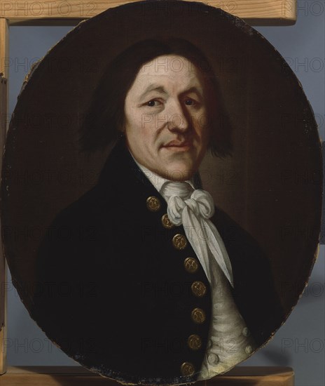 Surveyor Olaus Tuneaus, 1800-1803. Creator: Nils Schillmark.