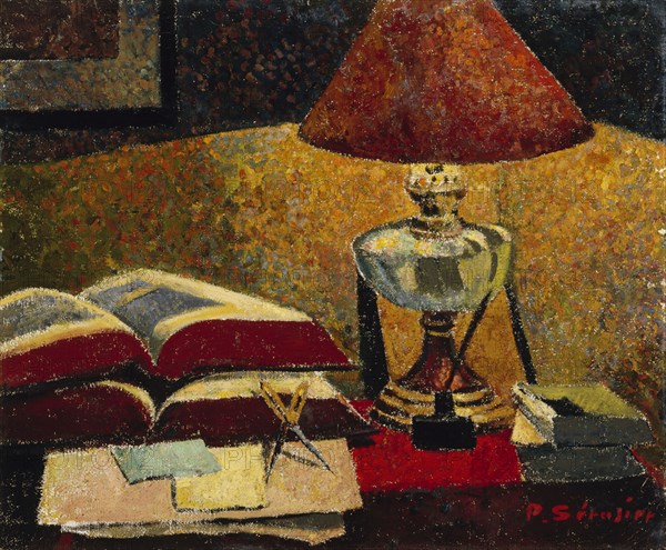 Under the Lamp, 1906. Creator: Paul Serusier.