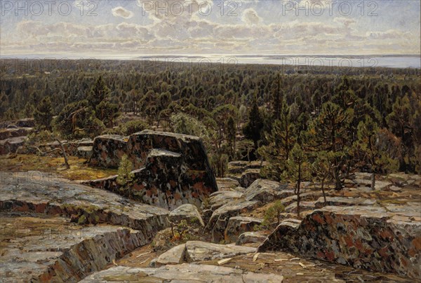 Landscape from aland, 1896. Creator: Victor Westerholm.