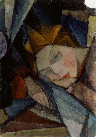 Head of a Woman, 1914-1920. Creator: Alvar Cawén.