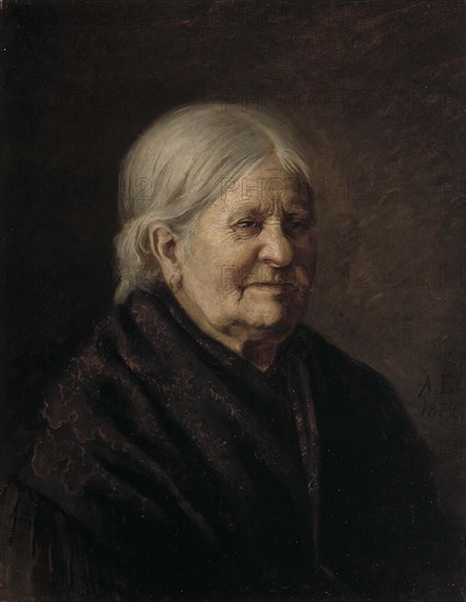 Portrait of Fredrika Snygg (Tajta), 1872. Creator: Albert Edelfelt.