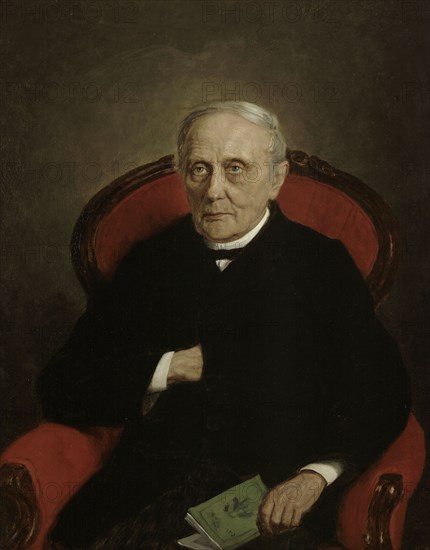 Portrait of Nils Henrik Pinello, 1875. Creator: August Fredrik Ahlstedt.