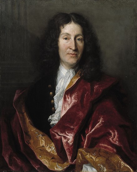 Jean de La Fontaine, 1699. Creator: Henri Millot.