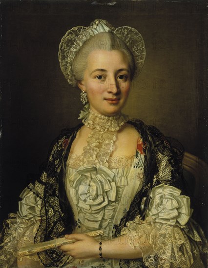 Portrait of a Lady, c1765-1775. Creator: Ulrika Fredrika Pasch.