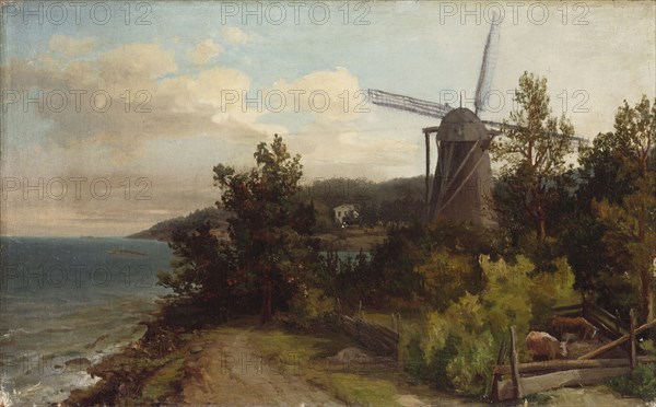 Windmill, c1860-1890. Creator: Victoria Aberg.