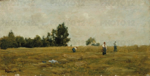 Summer Landscape, 1840-1878. Creator: Charles Francois Daubigny.