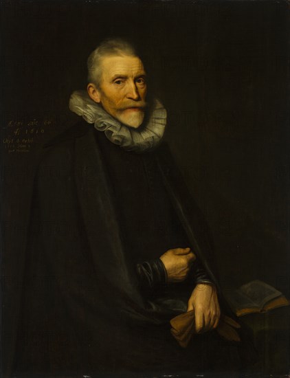 Portrait of a 66-Year-Old Man, 1610. Creator: Michiel van Mierevelt.