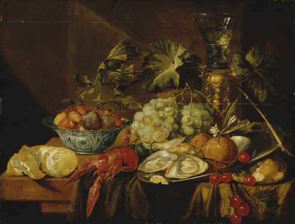 Still Life, 1640-1684. Creator: Jan van den Hecke the elder.