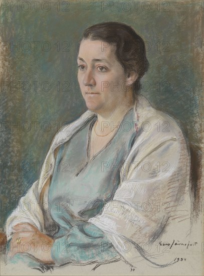 Ester Sihtola, 1934. Creator: Eero Jarnefelt.