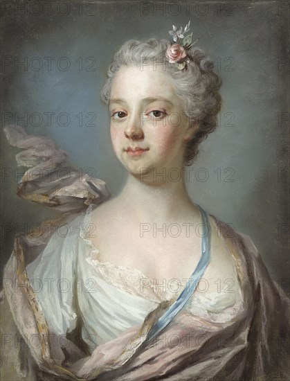 Countess Ulrika Eleonora von Fersen, at the latest 1765-1770. Creator: Gustaf Lundberg.