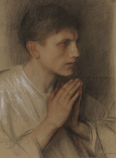 Disciple from Emmaus, 1896. Creator: Pascal Adolphe Jean Dagnan-Bouveret.