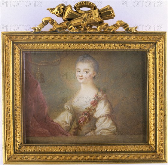 Portrait of a lady, 1728-1786. Creator: Anna Maria Hilfeling.