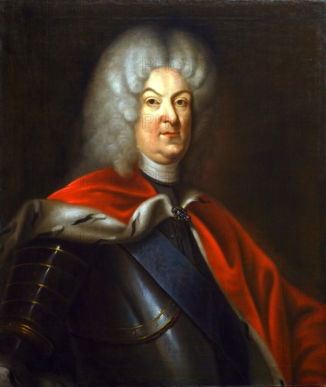 Portrait of Karl Leopold, Duke of Mecklenburg-Schwerin (1678-1747), Second Half of the 18th cen. Creator: Anonymous.