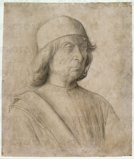 Self-portrait, c 1497. Creator: Bellini, Gentile (ca. 1429-1507).