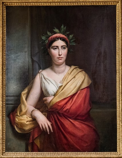 Portrait of the opera singer Giuditta Pasta (1798-1865), 1831-1833. Creator: Gérard, François Pascal Simon (1770-1837).