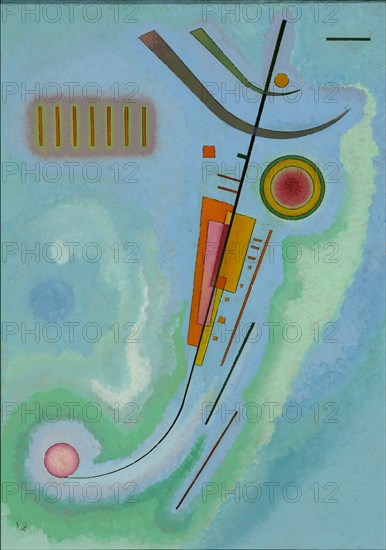 Leichtes (Light), 1930. Creator: Kandinsky, Wassily Vasilyevich (1866-1944).