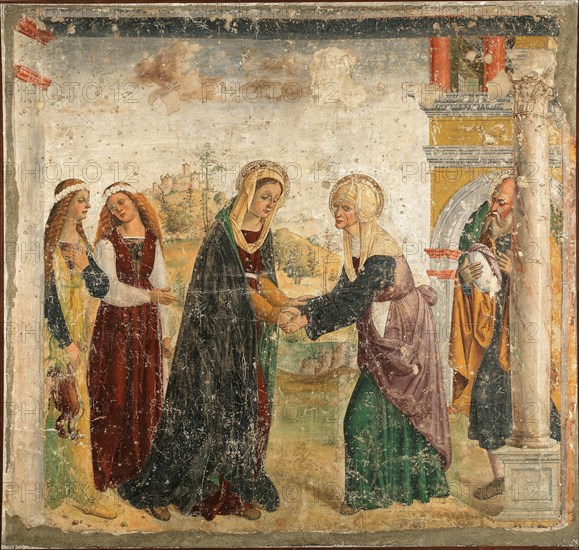 The Visitation, Between 1520 and 1535. Creator: Marinoni, Bernardino (active 1490-1530).