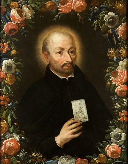 Saint Ignatius of Loyola , First half of the 18th cent.. Creator: Master of Bratislava (active 1700-1750).