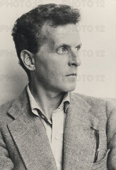 Portrait of Ludwig Wittgenstein (1889-1951), 1930. Creator: Nähr, Moritz (1859-1945).