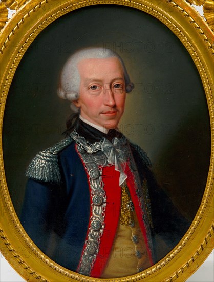 Portrait of King Victor Amadeus III of Sardinia (1726-1796), 1791. Creator: Panealbo, Giovanni (1742-1815).