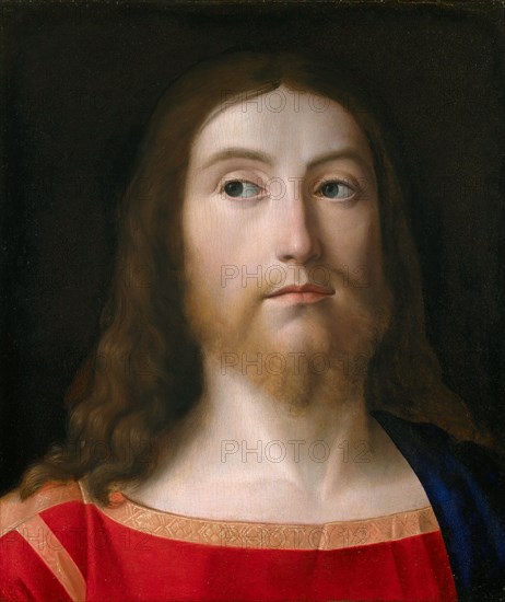 Head of Christ, c 1512. Creator: Previtali, Andrea (ca 1480-1528).