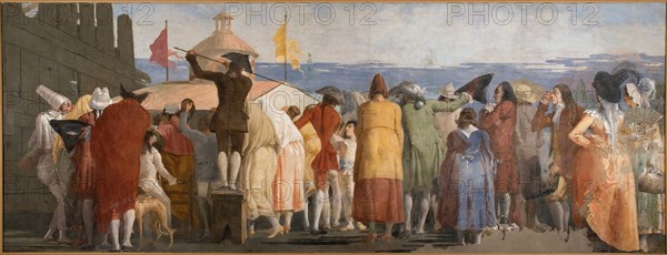 Mondo Novo, 1791. Creator: Tiepolo, Giandomenico (1727-1804).