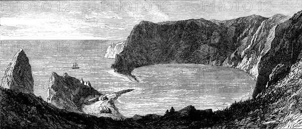 The Island of St. Paul: the Crater, 1871. Creator: Unknown.