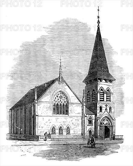 St. Nicholas Church, Hull, 1871. Creator: Unknown.