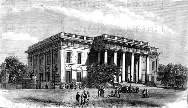 The Courthouse at Calcutta, 1871. Creator: Unknown.