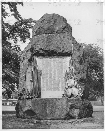 Africa and Afghanistan Wars Memorial, Repository Road, Woolwich, Greenwich, London, 1960-1985. Creator: Leonard Robin Mattock.